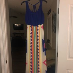 Long maxi dress